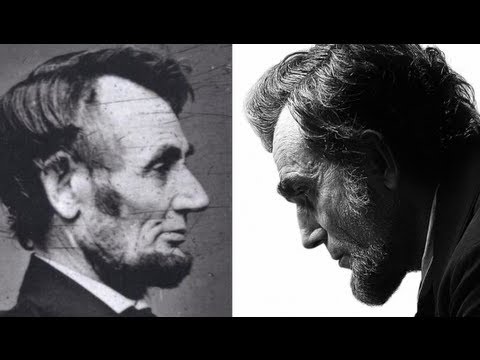 Abraham Lincoln y Daniel Day-Lewis. Fotografía tomada de http://www.scrollonline.net