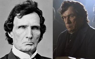 Thaddeus Stevens y Tommy Lee Jones. Fotografía tomada de http://gcaggiano.wordpress.com