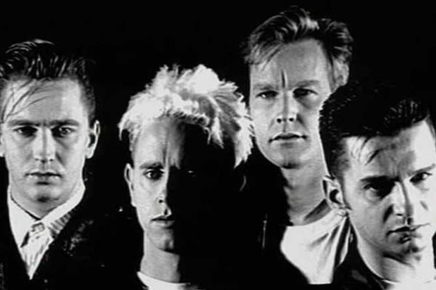 Depeche Mode alrededor de 1990 durante la época de Violator.  Fotografía tomada de www.mixmag.net 