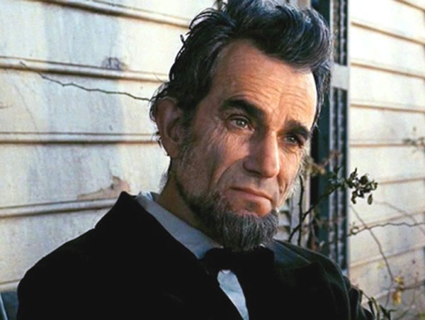 Daniel Day-Lewis en su papel de Abrahan Lincoln. Fotografía tomada de www.altfg.com 