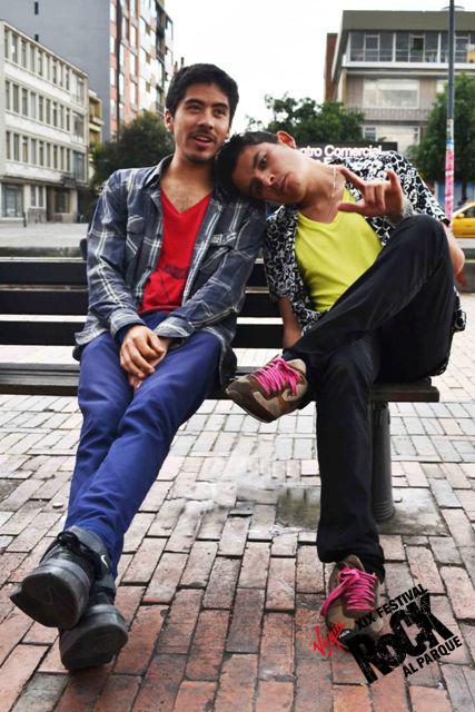 Diego Rozo -Andrés Gualdron. Fotografía Catalina Salazar 