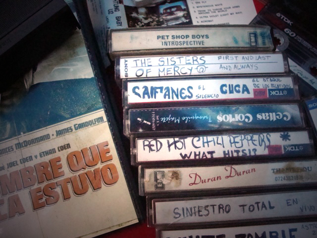 Cassettes. Fotografía Manuel Estevez.