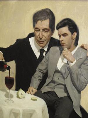 The Influence óleo por Ben Smith. Imagen tomada de http://huntershillarts.com/.